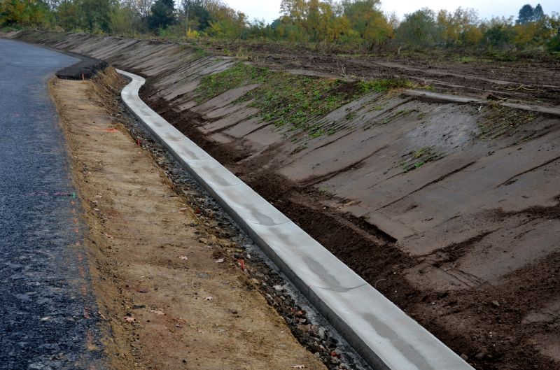 Slope Creation for Drainage