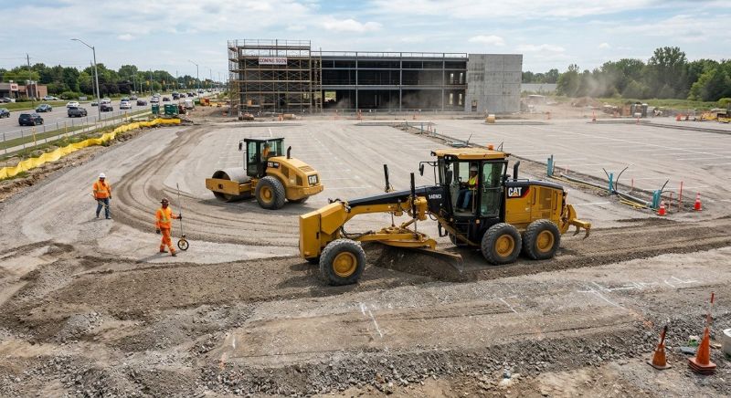Parking Lot Gravel Repair in Acworth, GA